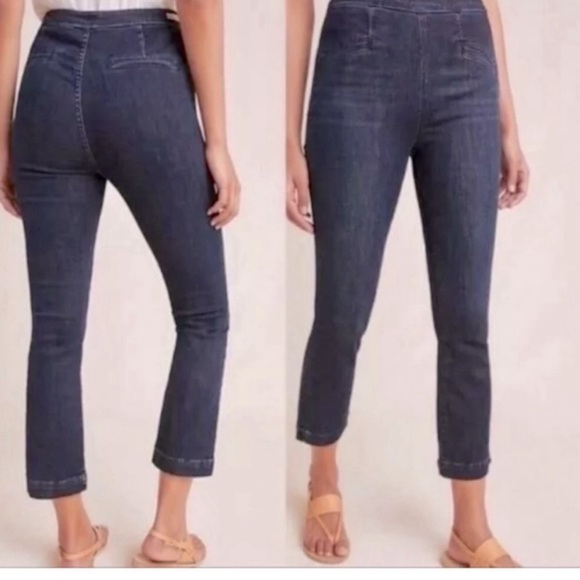 Pilcro and the Letterpress Denim - Pilcro and the Letterpress High-Rise Denim Legging Size: 30